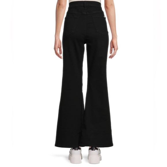 HUDSON JEANS EUC 25 Heidi High Rise Flare Jeans in “Divine” Black - Picture 2 of 6